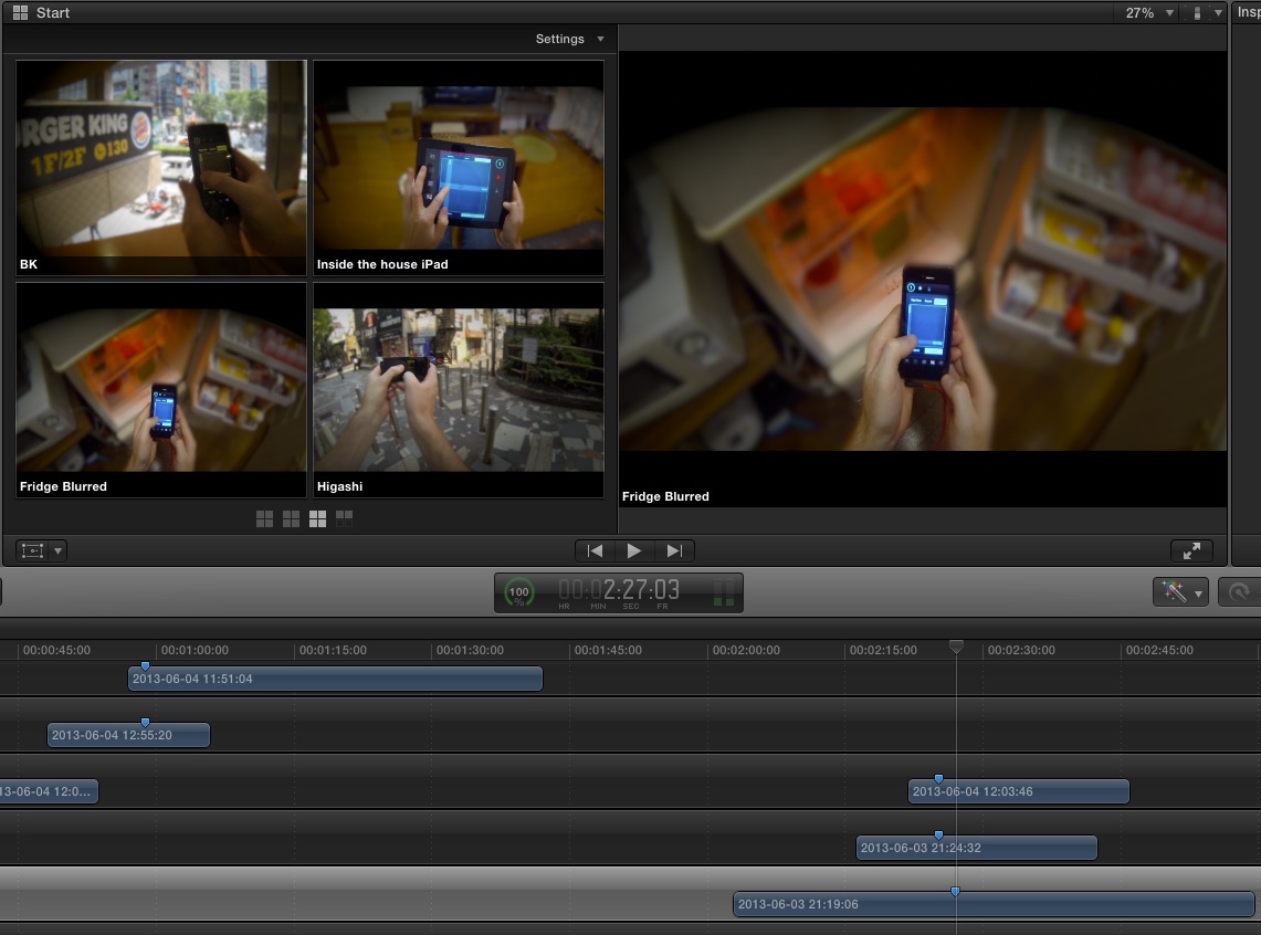 Angle Editor Setup in Final Cut Pro X